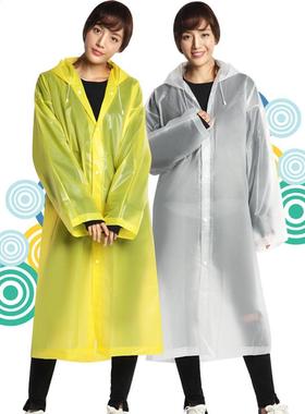 1PC Non-disposable Raincoat Men Women Unisex Rainsuit Waterp