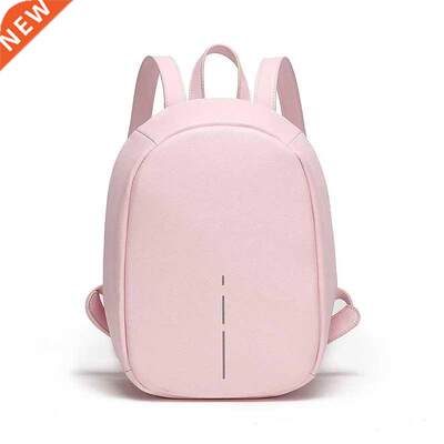 Women PU Leather Backpack Shoulder Bag Small Fashion Anti-Th