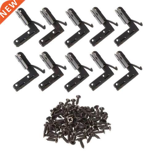 10pcs 90 Degree Angle Aircraft Shape Box Hinges Wooden Case