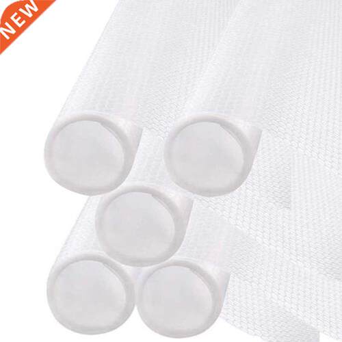 Shelf Lined with Non-Slip(Transparent, 5 Rolls of 45X150cm)