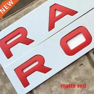 Car Styling Hood Trunk Logo Badge er Range Rover Sport Evoq