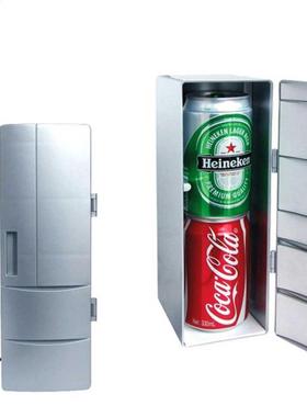 Mini USB Fridge Freezer Cns Drink Beer Cooler Wrmer Trvel