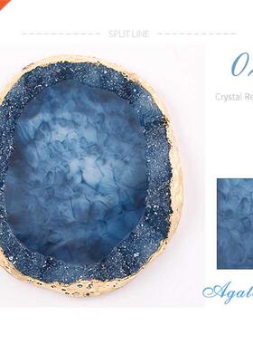 *4 Colors Natural Resin Agate Nail Nail t Gel Polish Color