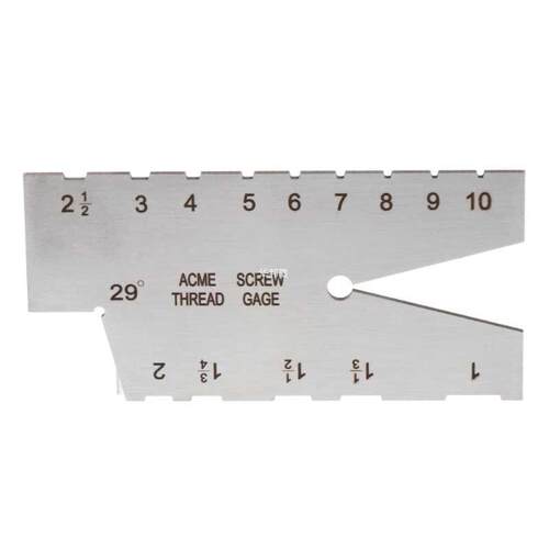 29 degree Acme Screw Thread Gauge Gage Grinding Stainless St