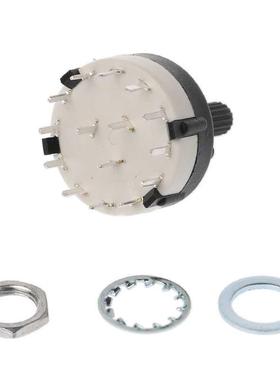 2 Pole 6 Way /  Pole 4 Way Rotary Switch - Good Quality - 1