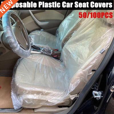 Disposable Plastic Car Seat Covers Protective Covers for Bea