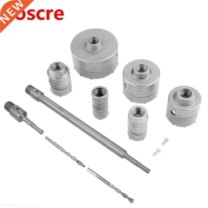 Wood Cutter TCT Core Drill Set SDS Plus Extension Shank Tung