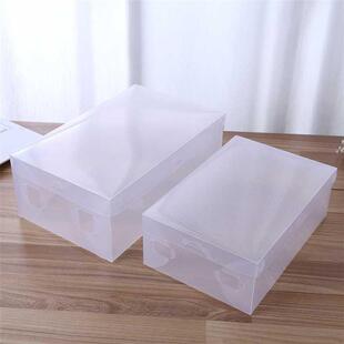 6pcs Transparent Shoe Box Storage Clear Plastic Shoe Boxes