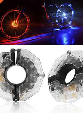 Bike Wheel Hub Lights LED Cycling Colorful Bicycle Spoke Bik