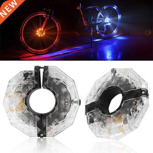 Bike Wheel Hub Lights LED Cycling Colorful Bicycle Spoke Bik