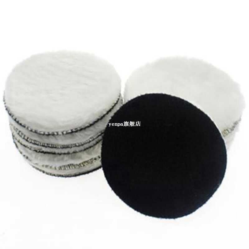 10 Pcs 125 Mm Car Polishing Pad 5 Inch Inch Polish Waxing Pa