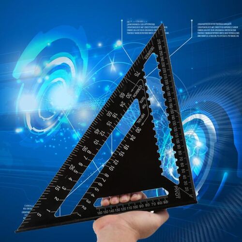 7/12inch Triangle Angle Ruler Speed Square Angle Protractor