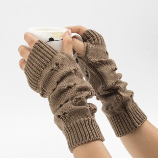 Women Gloves Stylish Hand Warmer Winter Gloves Women Arm Cro
