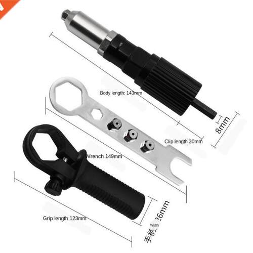 Electric Rivet Nut Riveting Tool Cordless Riveting Drill a