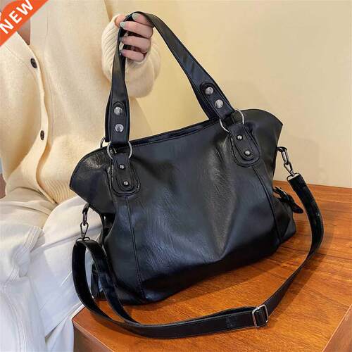 Classy Soft Leather Large Women's Bags 2021 New High Cap