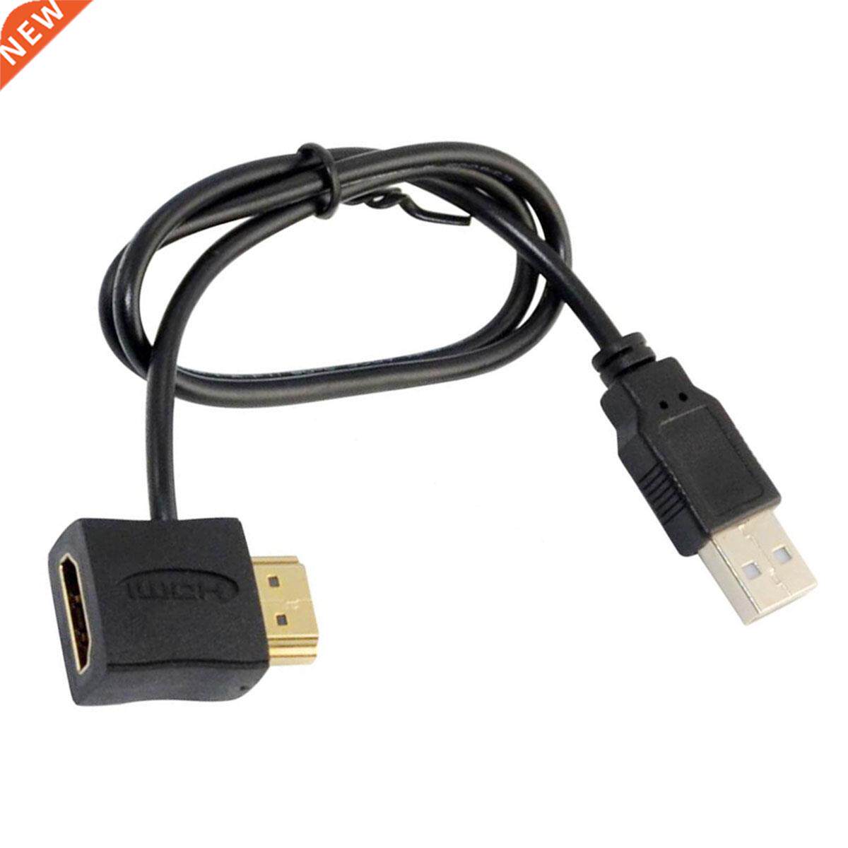 Computer Cable 1080P USB 2.0 HDMI Male To Female Adapter Ext