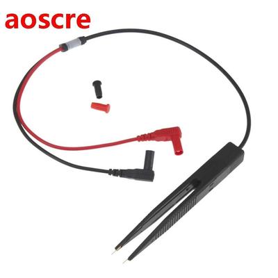SMD Inductor Test Meter Clip Probe Tweezers For Resistor Mul