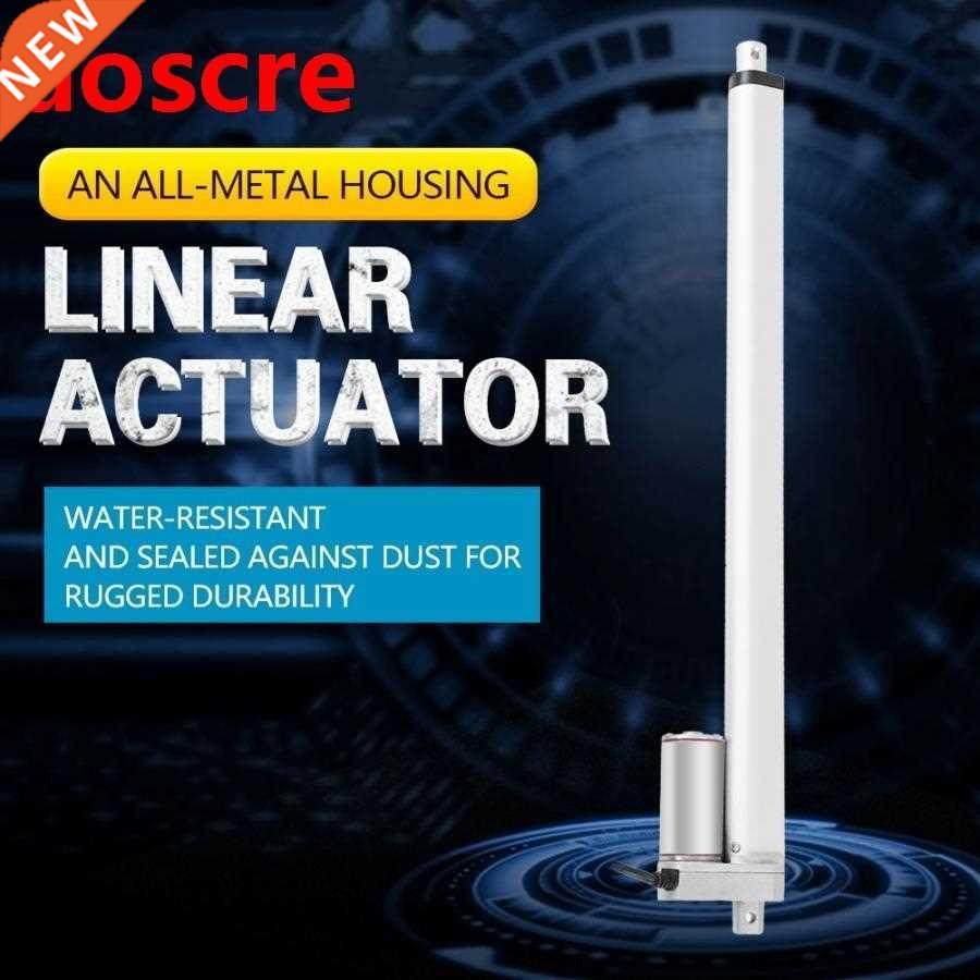 Electric Linear Actuator Putter DC 12V 1000N Stroke 150-500m