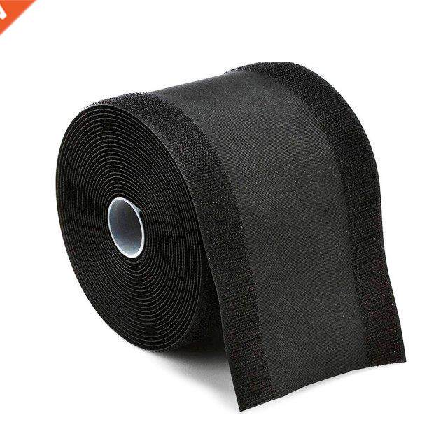 1/3 Meters Cable Cover Nylon Sticky Wire Protector Floor Bla