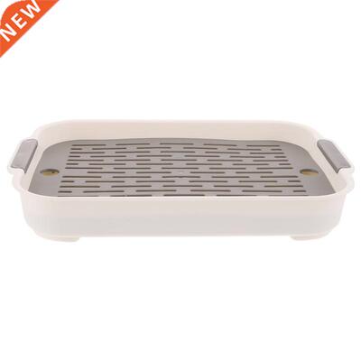 Rabbit Litter Box Rectangular Hamster Toilet Bunny Litter Bo