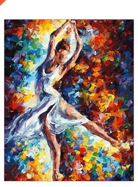 Painting By Numbers s DIY 60x75cm Framed acrylic paint by n