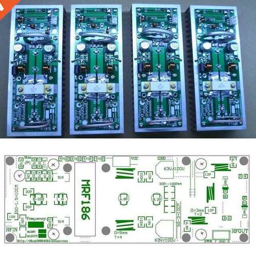 Latest  kits 100W UHF 400--470MHZ Amplifier Power Amplifi