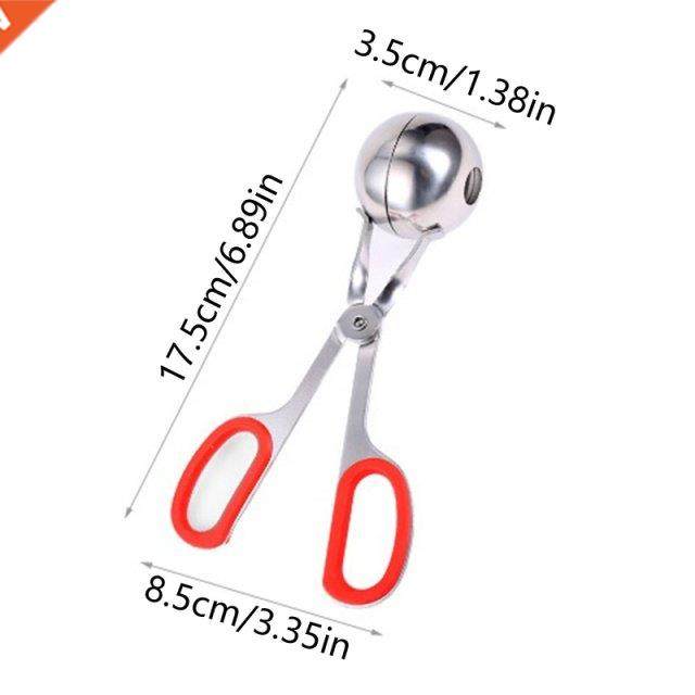 G6DA Stainless Steel Meat Baller Meatball Maker Ice Tongs Co
