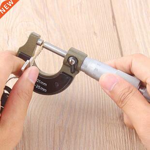 0-25mm 0.01mm Gauge Outside Metric Micrometer Tool With Meta