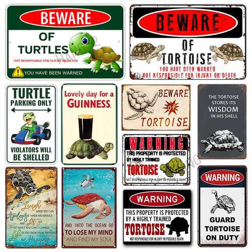 Metal Tin Sign Warning This Property Is Protected By A Highl