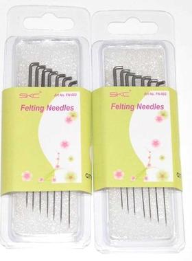 7pcs Mix Size Replacement Felting Needles are designed with