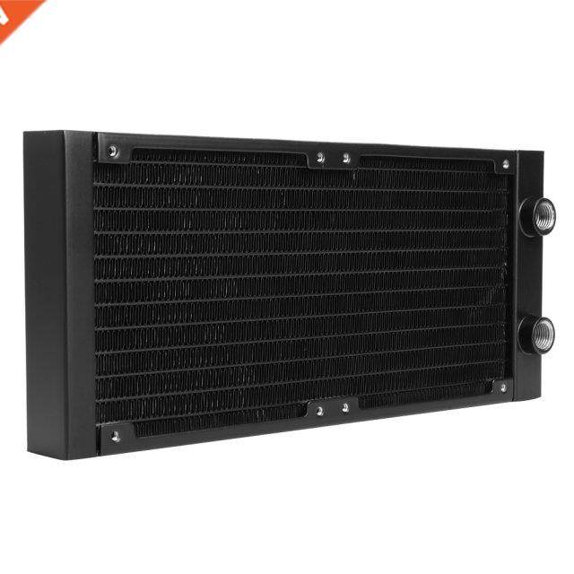 PC Aluminum Computer Radiator Cooler Water Cooling 12 Tube A
