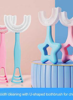 2-12 Years Children’s U-shape Toothbrush 360° Thor