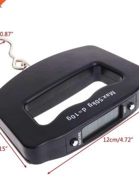 Portable Digital Hand-held Scale 50Kg Baggage Fish Hook Hang