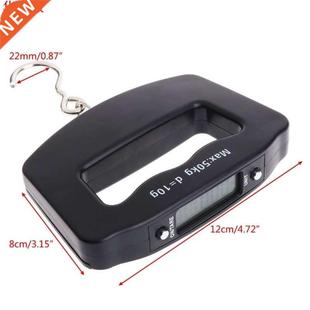 Portable Digital Hand-held Scale 50Kg Baggage Fish Hook Hang