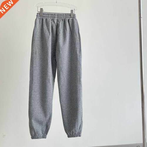 High Quality Sweatpants Cotton Full Length Womens Men Pan