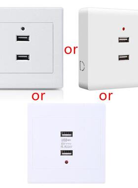 Grounded Electric Wall Charger Adapter Charging 2/4 Ports US