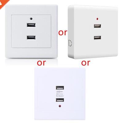 Grounded Electric Wall Charger Adapter Charging 2/4 Ports US