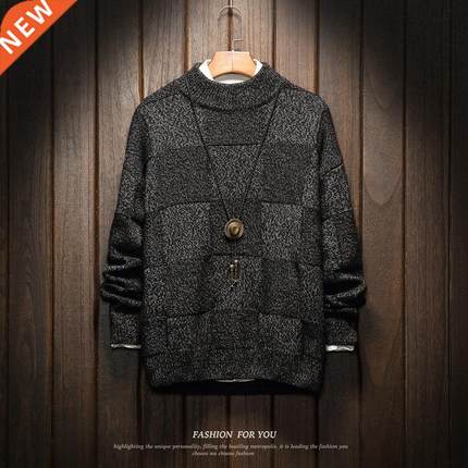 Men'S Sweaters Spring Autumn Winter Clothes 2020 Plus Pull