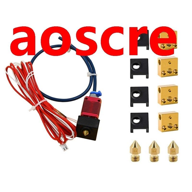 Upgrades Parts Assembled Extruder Hotend with Capricorn Bowd