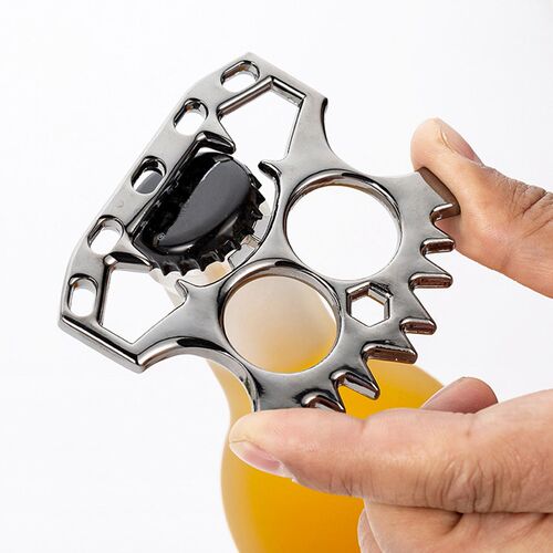 Creative Skeleton Shape Bottle Opener Household Kitchen Zinc