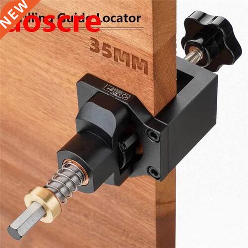 5mm Aluminum Alloy Hinge Jig With Clamp Forsnter Drill Bit