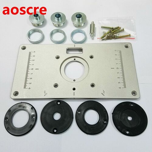 2019 Universal Aluminum Alloy Table Plate With 4pcs Insert R