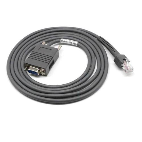 RS22 Serial Cable 7FT RJ45 to DB9 Female Symbol Barcode Sca