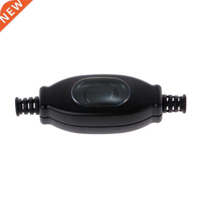 ON/OFF Table Lamp Desk Bed Light Cord In Line Rocker Switch