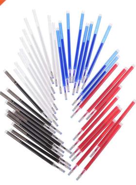 10Pcs Erasable Refill Pens High Temperature Disappearing Fab