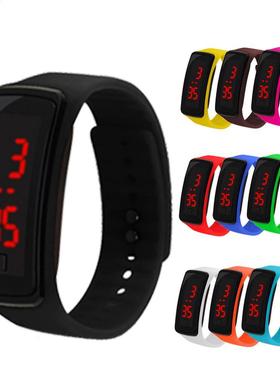 Fashion Casual Men Women Silica Gel Sports Bracelet Watches