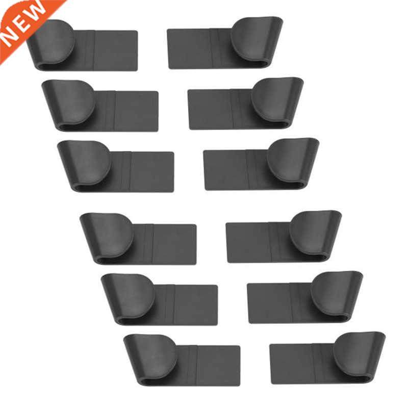 12Pcs Plastic Pot Pan Lid Rack Clip Cooker Pot Cover Frame S