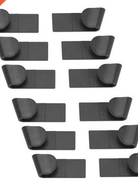 12Pcs Plastic Pot Pan Lid Rack Clip Cooker Pot Cover Frame S