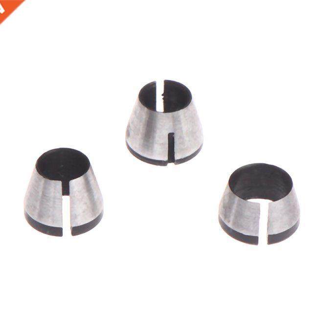 3Pcs 6mm/6.35mm/8mm High Precision Adapter Collet Shank Rout