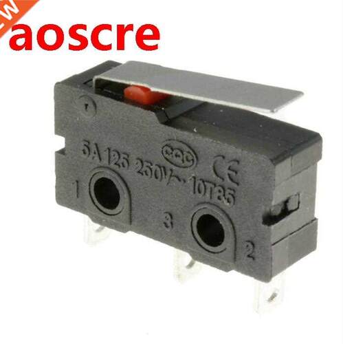 5 x Short Lever Actuator Microswitch SPDT 5A Micro Switch